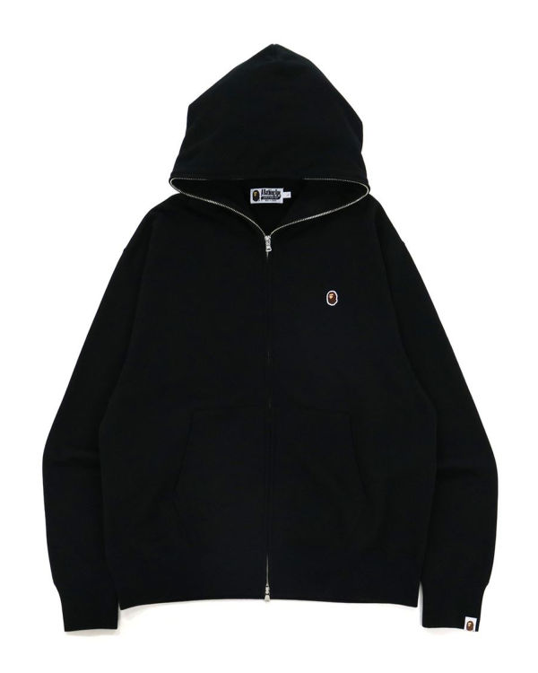 Pánské Mikiny S Kapucí Bape Ape Head One Point Relaxed hooded Černé | 30725UKZM