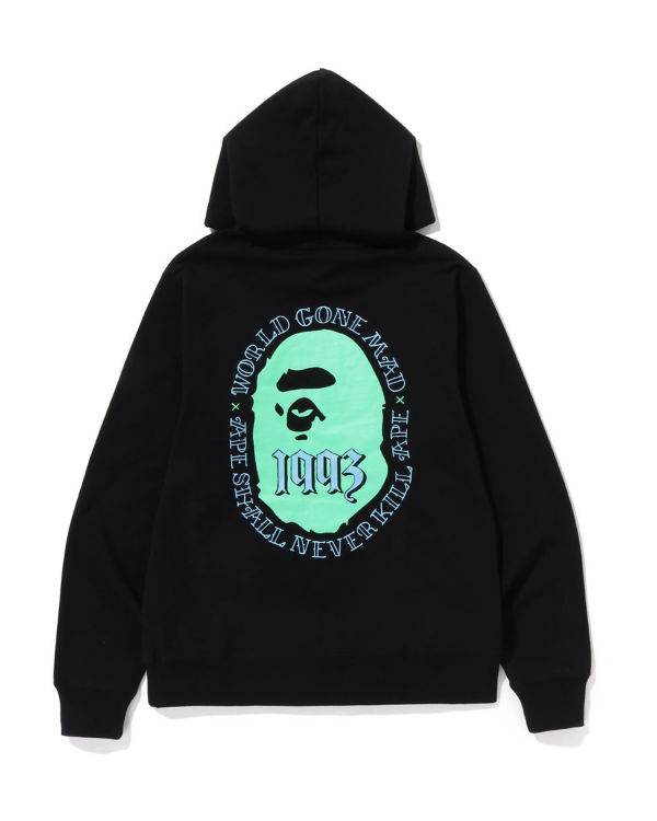 Pánské Mikiny S Kapucí Bape Ape Head Pullover Černé | 60785MLNP