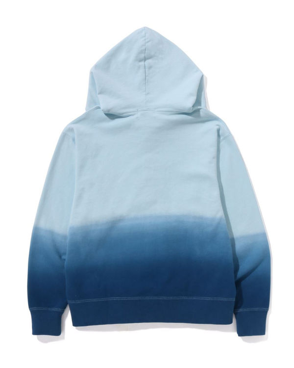 Pánské Mikiny S Kapucí Bape College Gradation Relaxed Fit Full Zip Blankyt | 25398ZGIU
