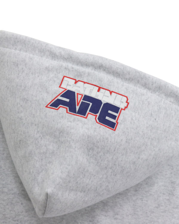 Pánské Mikiny S Kapucí Bape Grafická #1 Pullover Světle Šedé | 32695YQUC