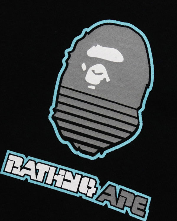 Pánské Mikiny S Kapucí Bape Grafická #1 Pullover Černé | 62971NTVR