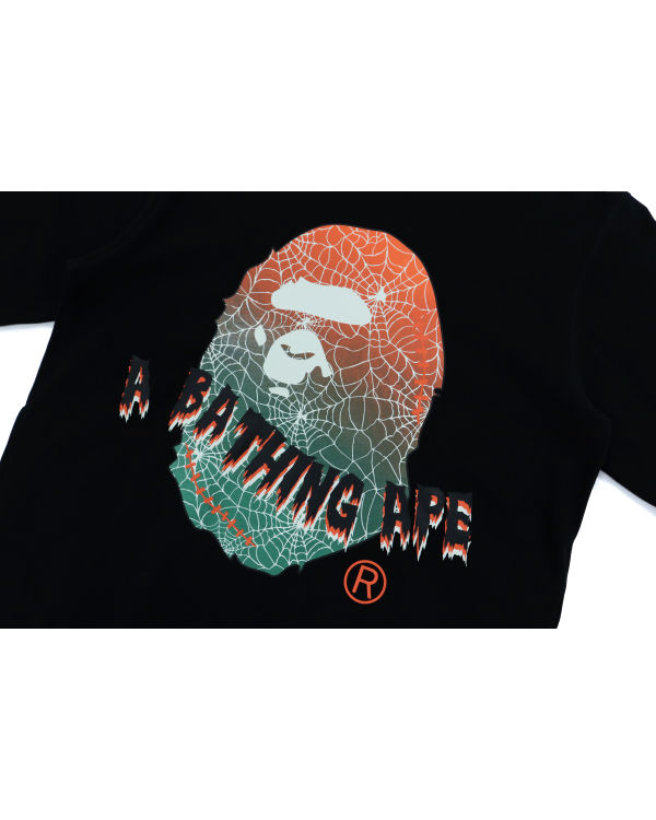 Pánské Mikiny S Kapucí Bape Halloween Ape Head Glow In The Dark Pullover Černé | 40286VXNL