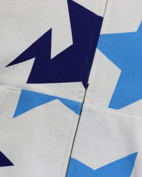 Pánské Mikiny S Kapucí Bape STA Pattern Relaxed Fit Full Zip Viacfarebný | 12607ZNAE