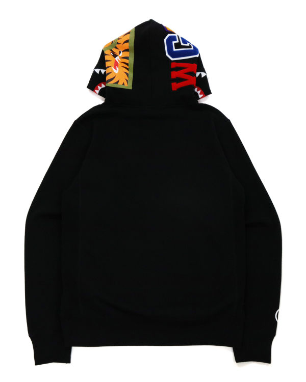 Pánské Mikiny S Kapucí Bape Shark Inside Tiger Pullover Černé | 06514BDXO