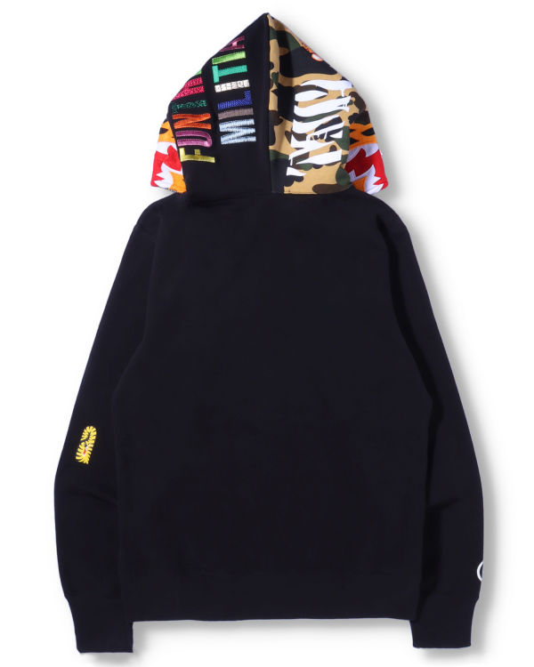 Pánské Mikiny S Kapucí Bape Tiger Full Zip Černé | 84625LDOI