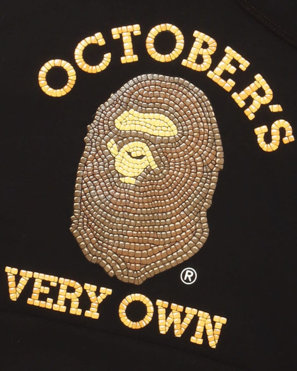 Pánské Mikiny S Kapucí Bape X OVO Pullover Černé | 97635LGYN