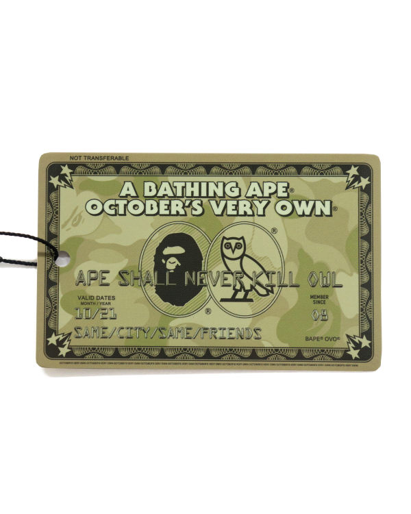 Pánské Mikiny S Kapucí Bape X OVO Woodland Camo Shark Reversible Full Zip Černé | 56780HMYN