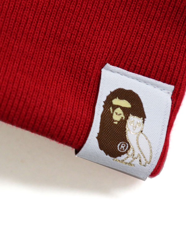 Pánské Mikiny S Kapucí Bape X OVO Woodland Camo Shark Reversible Full Zip Světle Červené | 93721EWKV