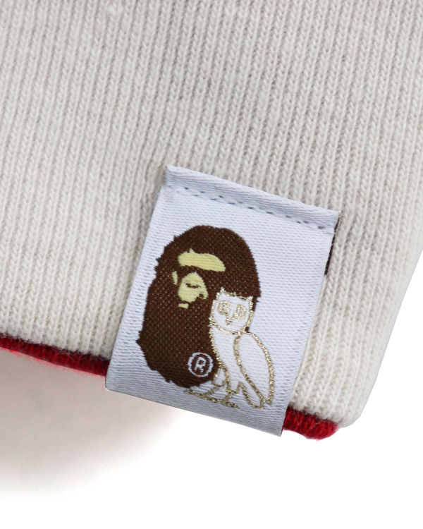 Pánské Mikiny S Kapucí Bape X OVO Woodland Camo Shark Reversible Full Zip Světle Červené | 93721EWKV