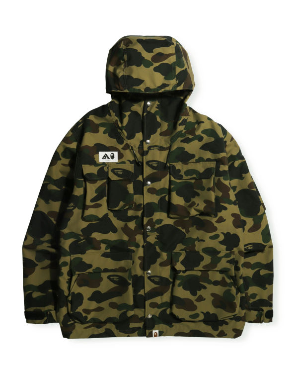 Pánské Parka Bape 1st Camo Mountain Zelene | 29461YXBF