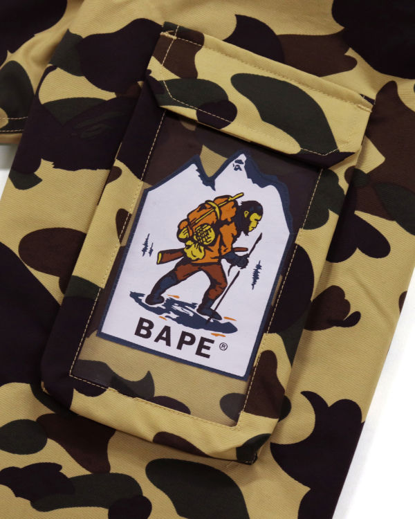 Pánské Parka Bape 1st Camo Mountain Žluté | 15437HEGB