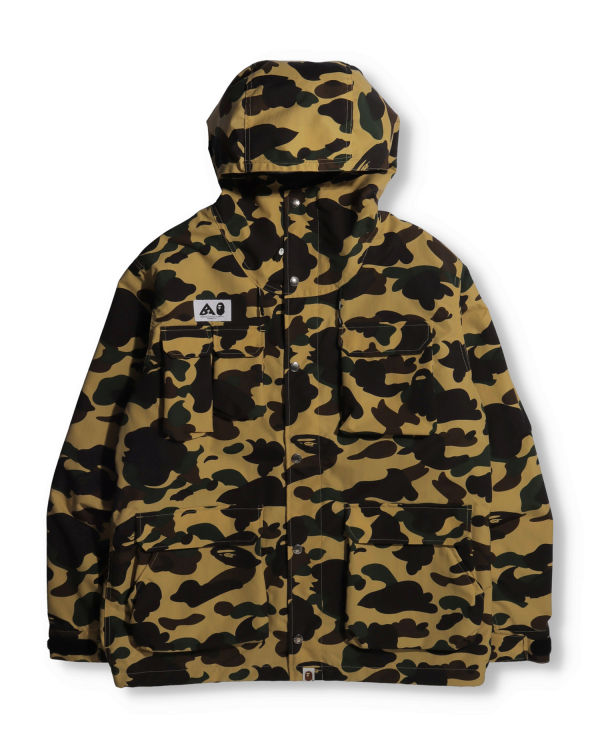 Pánské Parka Bape 1st Camo Mountain Žluté | 15437HEGB