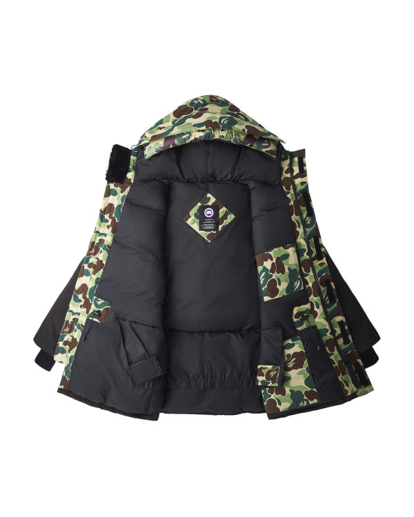 Pánské Parka Bape X Canada Goose X Concepts ABC Camo Expedition Černé | 14326UVTK