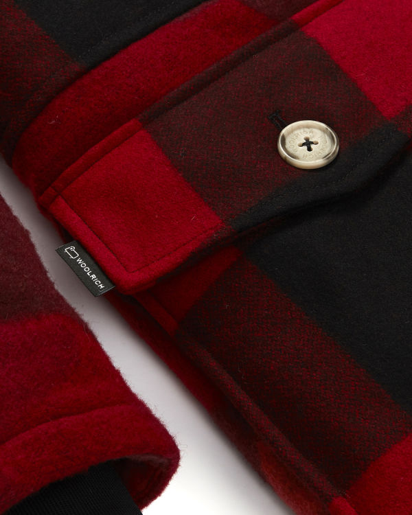 Pánské Parka Bape X Woolrich Arctic Světle Červené | 47185BCJQ