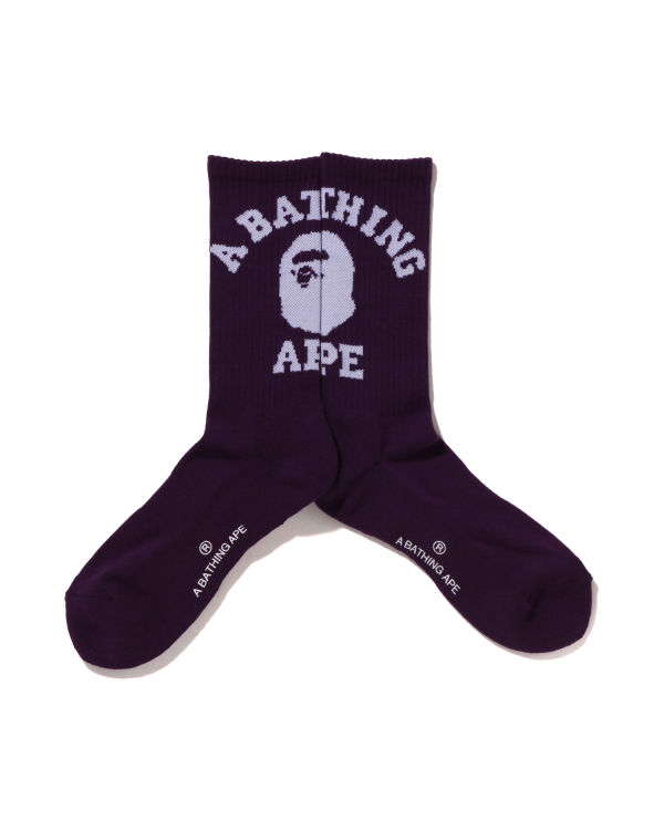 Pánské Ponožky Bape College Fialové | 91807INVY