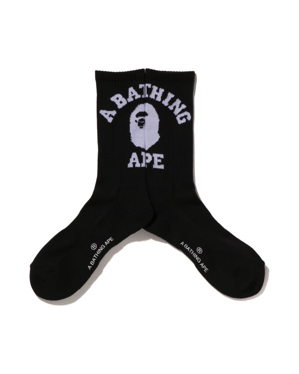Pánské Ponožky Bape College Černé | 15062QVUX