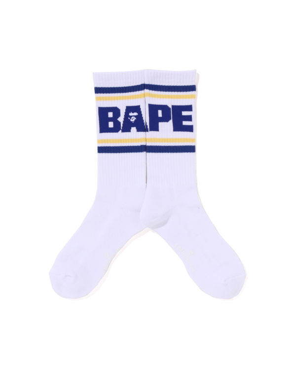 Pánské Ponožky Bape Line Blankyt | 32564FXMK