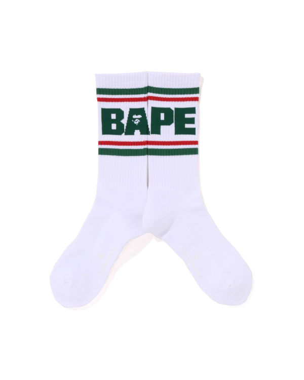 Pánské Ponožky Bape Line Světle Zelene | 98410BGHT