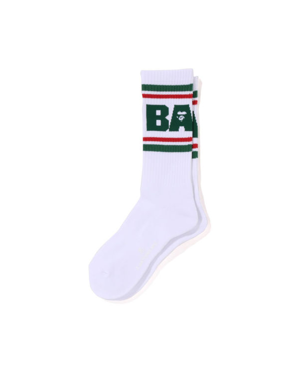 Pánské Ponožky Bape Line Světle Zelene | 98410BGHT