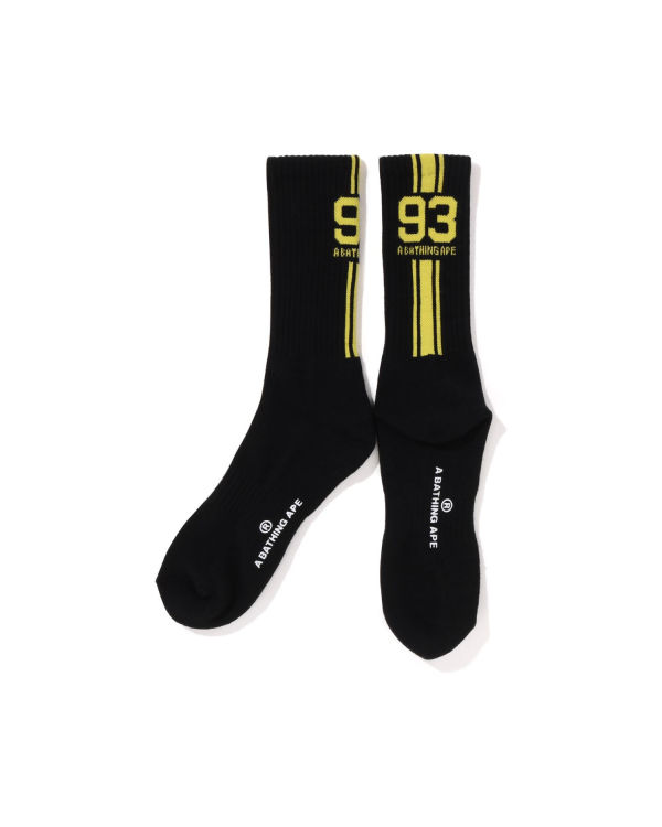 Pánské Ponožky Bape Sports Černé | 50428DIAT
