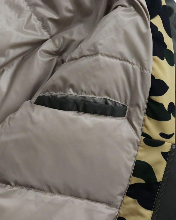 Pánské Péřové Bundy Bape 1st Camo Hanten Hnědožlutý | 08153EMVC