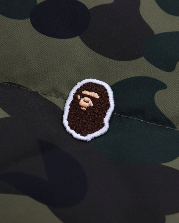 Pánské Péřové Bundy Bape 1st Camo Light Weight Zelene | 53126QISP