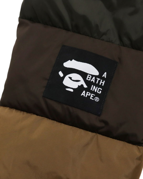 Pánské Péřové Bundy Bape Hoop Classic Hnědé Červené Tmavě Blankyt | 49052TOSL
