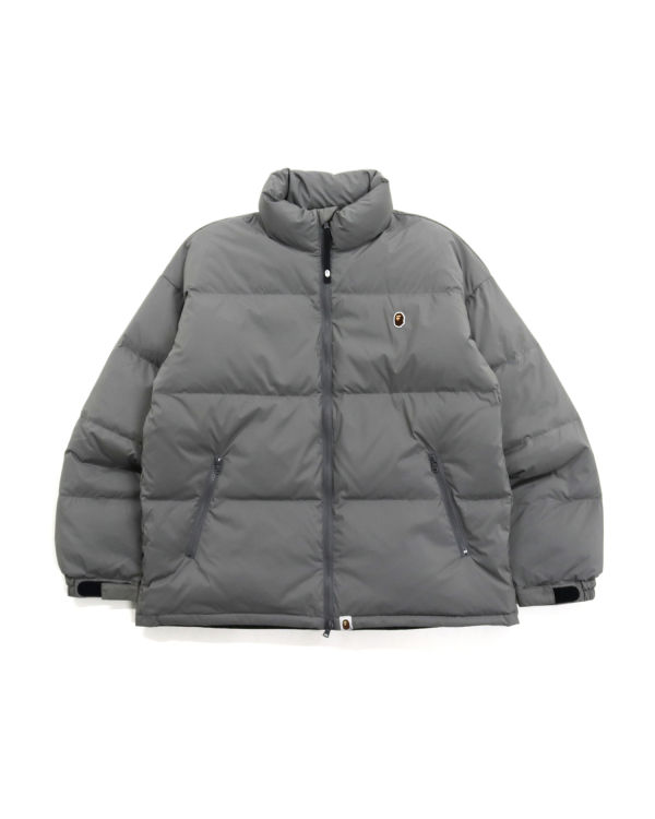 Pánské Péřové Bundy Bape One Point Loose Fit Šedé | 38940JOKV