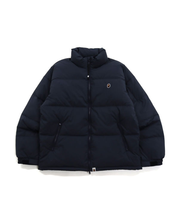 Pánské Péřové Bundy Bape One Point Loose Fit Tmavě Blankyt Blankyt | 97435TCSI