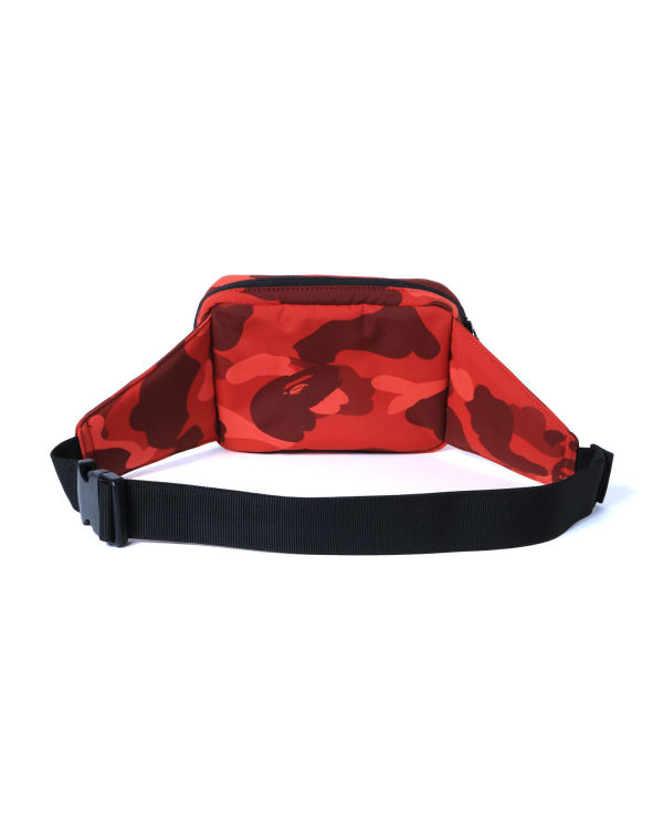 Pánské Taška Do Pasu Bape Colour Camo Světle Červené | 25691UJZS