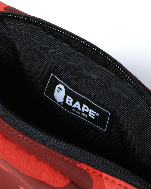 Pánské Taška Do Pasu Bape Colour Camo Světle Červené | 25691UJZS