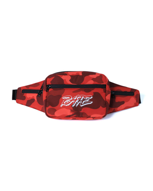 Pánské Taška Do Pasu Bape Colour Camo Světle Červené | 25691UJZS