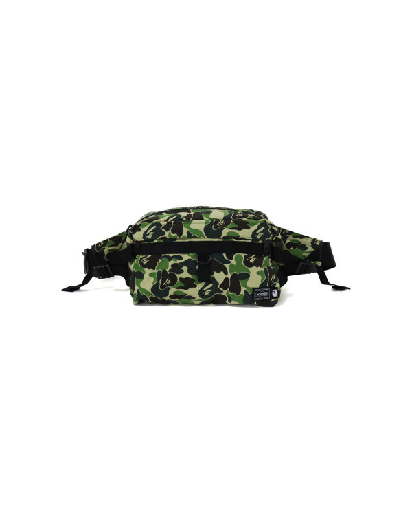 Pánské Taška Do Pasu Bape Porter ABC Camo Zelene | 81037HRWC