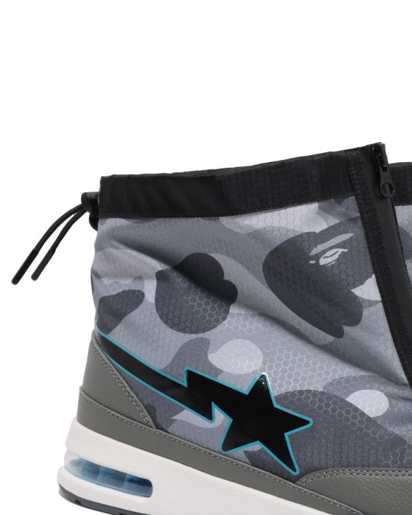 Pánské Tenisky Bape Honeycomb Camo Zip Silniční STA M2 Šedé | 13478YITJ