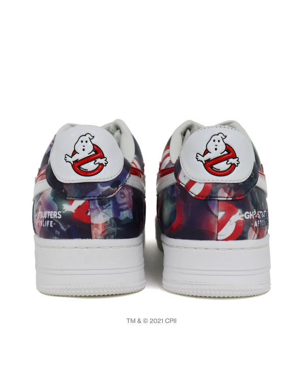 Pánské Tenisky Bape X Ghostbusters Camo Milo Double Sta™ Low Fialové | 28613CTYA