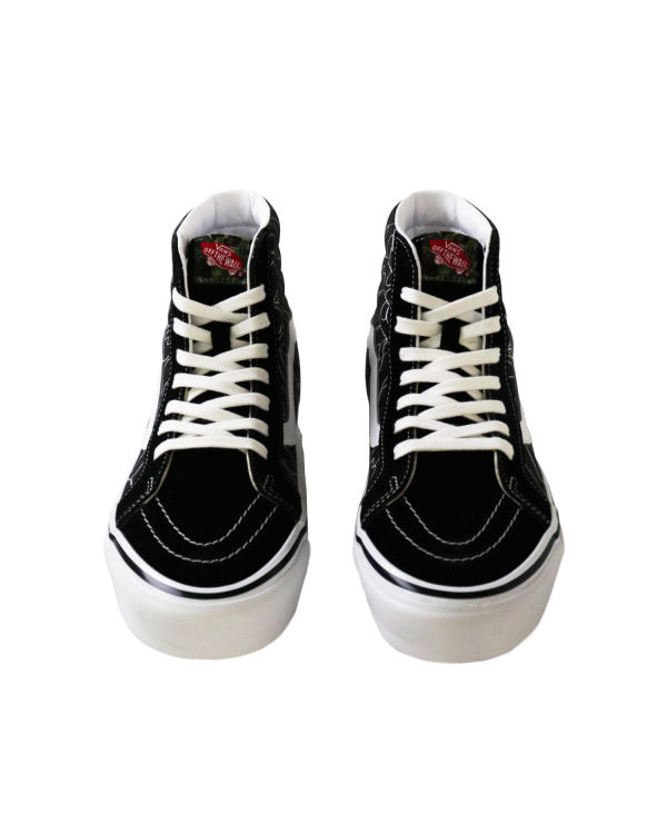 Pánské Tenisky Bape X Vans Line ABC Camo Sk8-Hi Černé | 57908OVJF