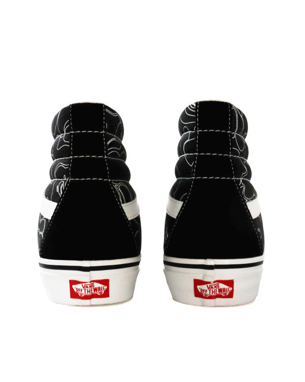 Pánské Tenisky Bape X Vans Line ABC Camo Sk8-Hi Černé | 57908OVJF