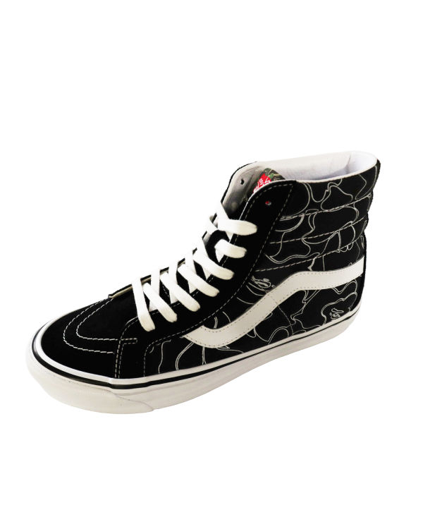 Pánské Tenisky Bape X Vans Line ABC Camo Sk8-Hi Černé | 57908OVJF
