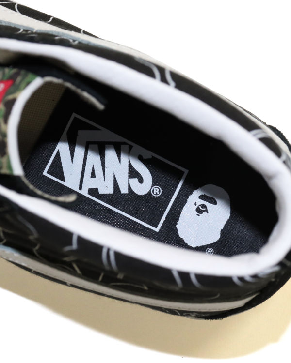 Pánské Tenisky Bape X Vans Line ABC Camo Sk8-Hi Černé | 57908OVJF