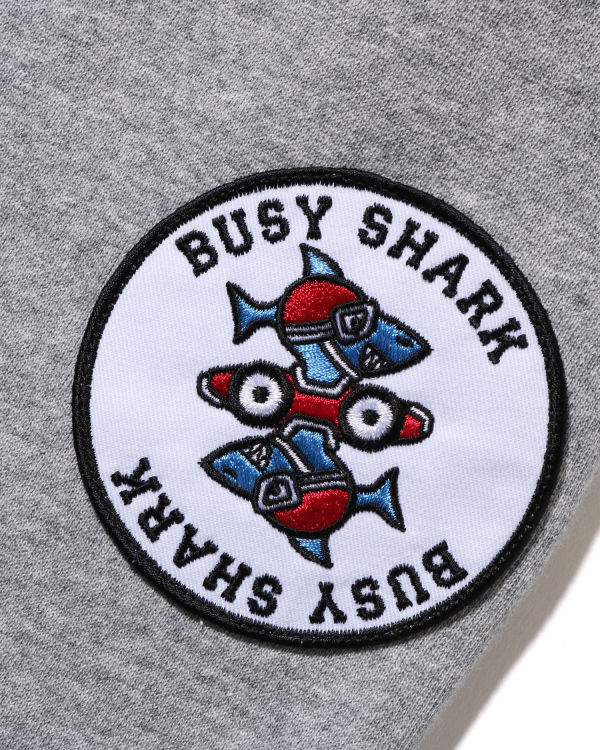 Pánské Tepláky Bape Busy Shark Šedé | 29564AMJX