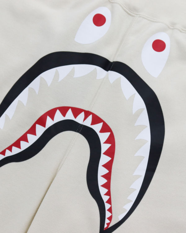 Pánské Tepláky Bape Shark Bílé | 89146JSKA