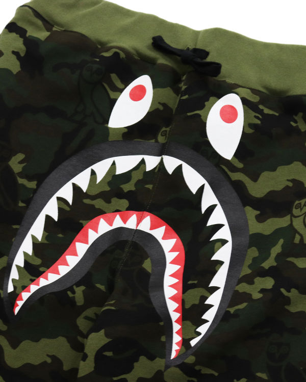 Pánské Tepláky Bape X OVO Woodland Camo Shark Reversible Černé | 34162EXMN