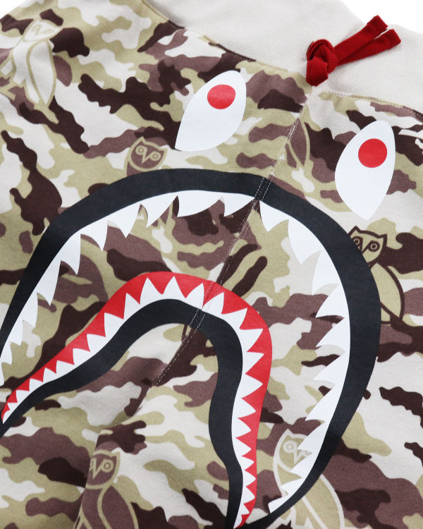 Pánské Tepláky Bape X OVO Woodland Camo Shark Reversible Světle Červené | 78956WZGU