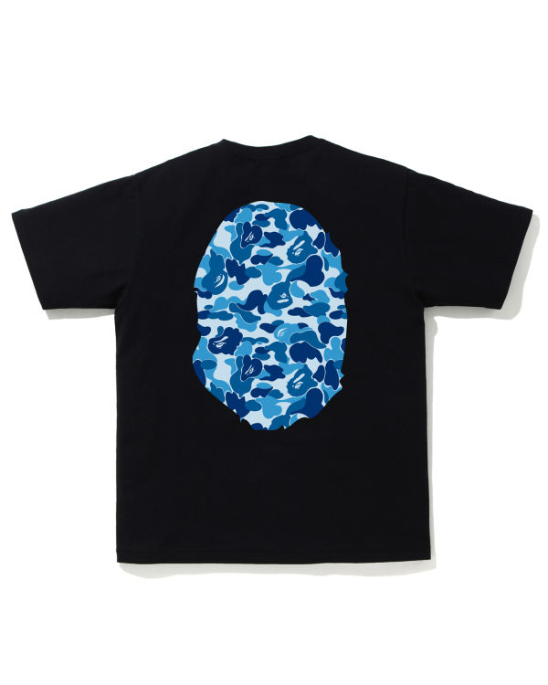 Pánské Tričko Bape ABC Camo Big Ape Head Černé | 50731VYIP