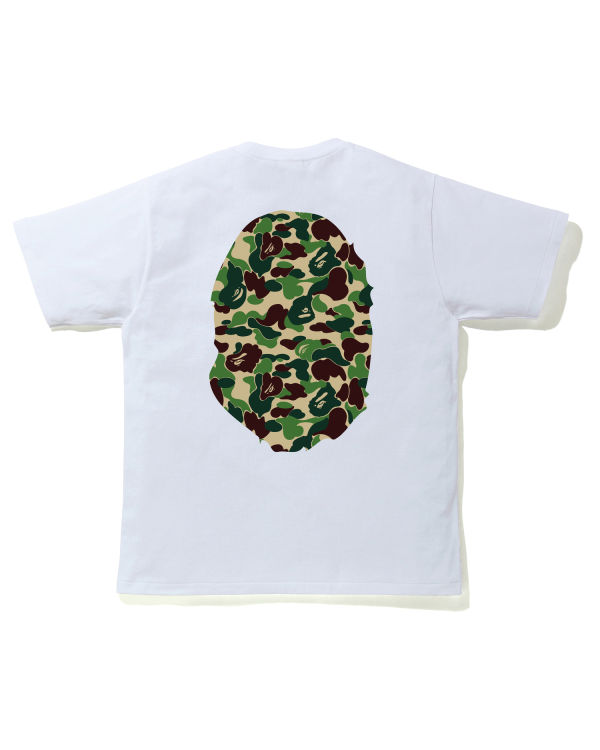 Pánské Tričko Bape ABC Camo Big Ape Head Zelene | 54139PIUC