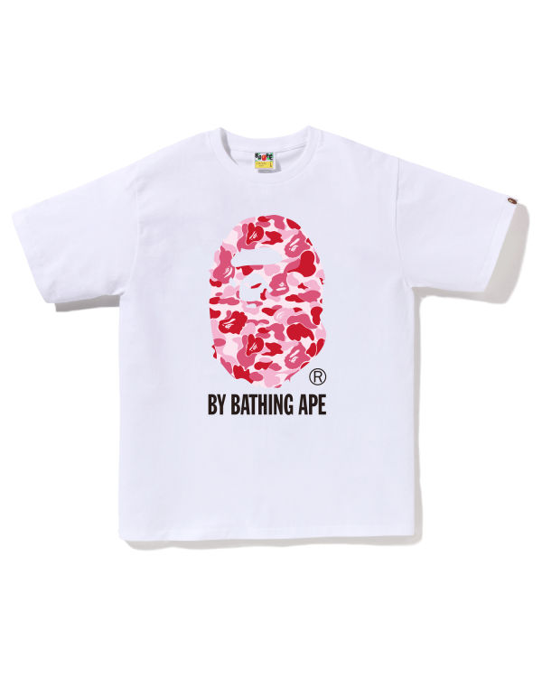 Pánské Tričko Bape ABC Camo By Bathing Ape Bílé | 92061EAQH