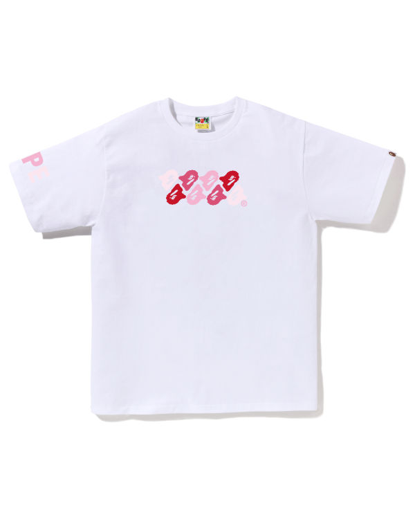 Pánské Tričko Bape ABC Camo Bílé | 81723OWXN