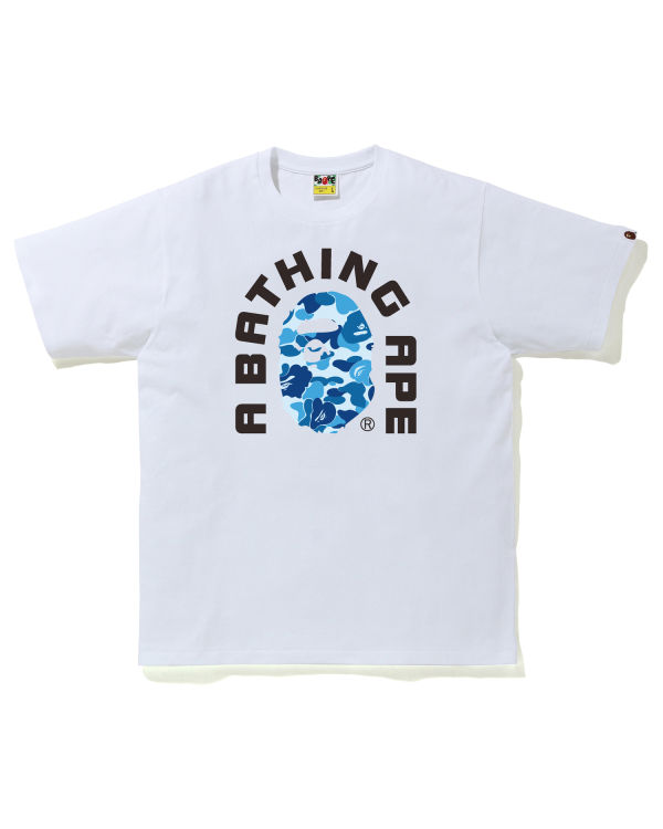 Pánské Tričko Bape ABC Camo College 2020 Blankyt | 85071CNMI