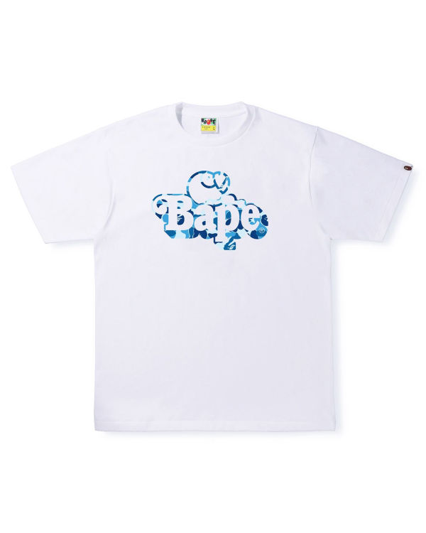 Pánské Tričko Bape ABC Camo Milo On Bílé | 20451SFBD