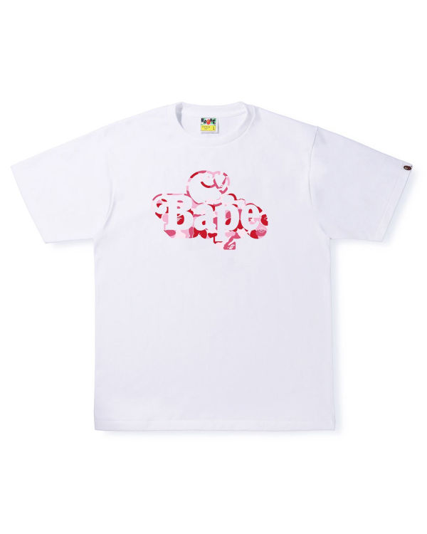 Pánské Tričko Bape ABC Camo Milo On Bílé | 40958WOTL